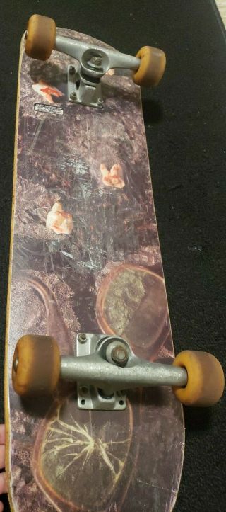 Very Rare Alien Workshop Skateboard BO TURNER QUICKSLICK - 1994 4