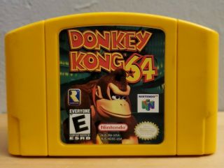 Authentic N64 Nintendo 64 Donkey Kong 64 Cartridge Only And