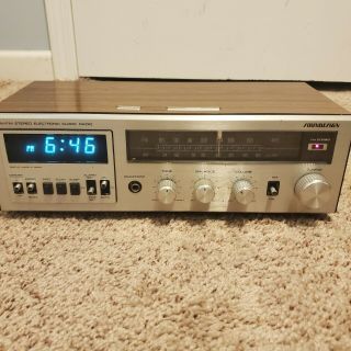 Vintage Soundesign Model 3970 Am/fm Clock Radio Digital Display - Rare &