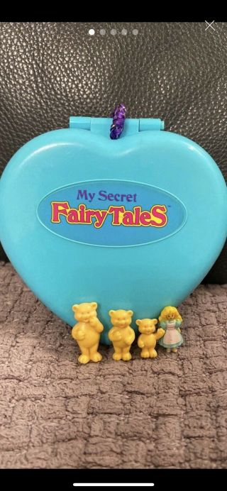 Polly Pocket Style My Secret Fairy Tales Goldilocks And The Three Bears