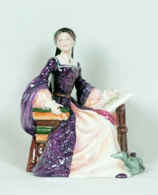 Mary Tudor (tudor Roses) Hn3834 Rare Limited Edition Royal Doulton Figurine