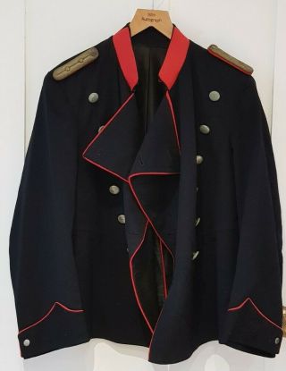 Ww1 Belgian Army Infantry Dress Uniform Jacket With Epaulettes - Rare