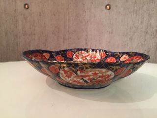 Stunning Antique Japanese Imari Porcelain Bowl