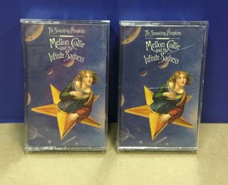 Vintage Smashing Pumpkins Mellon Collie And The Infinite Sadness 2 Cassette Rare