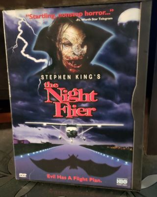 The Night Flier Dvd Stephen King 