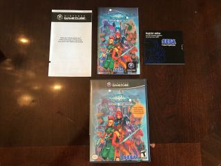 Phantasy Star Online Episode I Ii Plus Gamecube Cib Flawless Disk Reg Card Rare