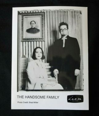 The Handsome Family Orig Rare 8 " X6 " Promo Press Photo Loose Records