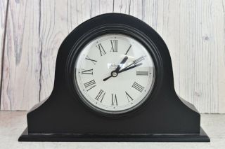 Vintage Style Wooden Mantle Clock With Quartz Movement Oxford Clock Co.