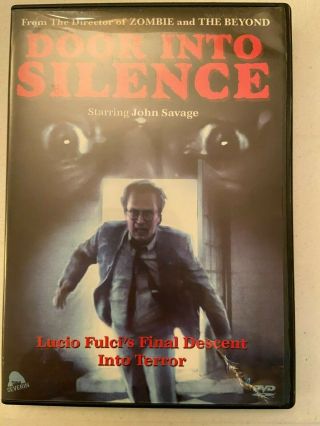 Door Into Silence Dvd Severin Films Lucio Fulci Rare Horror Giallo Zombie 1991