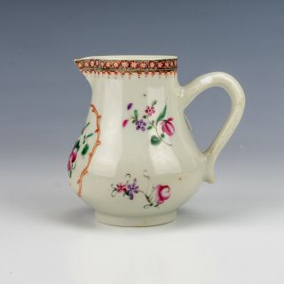 Antique Chinese Oriental Porcelain - Hand Painted Flowers Sparrow Beak Jug