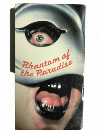 Phantom Of The Paradise (vhs,  1993) Rare Cult Horror Comedy Opera William Finley