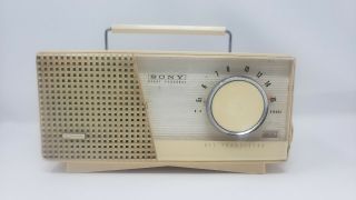 Rare 1958 Sony Tr - 712 Handy Personal All Transistor Radio