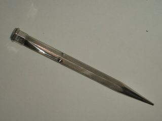 Antique - Vintage - Yard - O - Led - Sterling Silver - Mechanical Pencil - Early Model - England