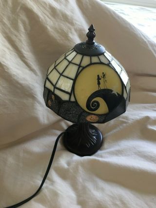Rare Neca Nightmare Before Christmas Tiffany Style Lamp
