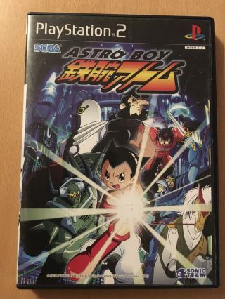 Astro Boy (tetsuwan Atomu Mighty Atom) Ntsc - J Ps2 Playstation 2 2004 Rare