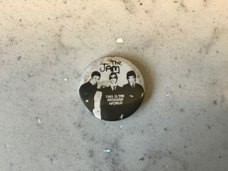 The Jam This Is The Modern World Pin Badge Rare Paul Weller