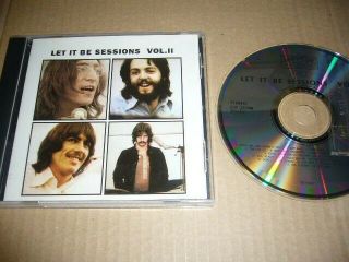 The Beatles Rare Cd - Let It Be Sessions Vol Ii -