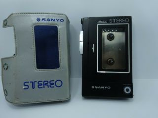 Rare Vintage Sanyo M 5550 Amss Stereo Cassette Player Parts