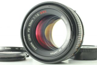 【rare " O " Exc,  5】 Canon Fd 55mm F1.  2 S.  S.  C Ssc Mf Lens Fd Mount From Japan 429