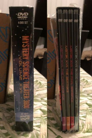 MST3k Mystery Science Theater 3000 Volume XVII 17 DVD OOP RARE LIKE 4