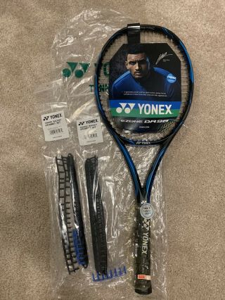 Yonex Ezone Dr 98 Blue G2 4 1/4,  Strings And Extra Grommets,  Rare