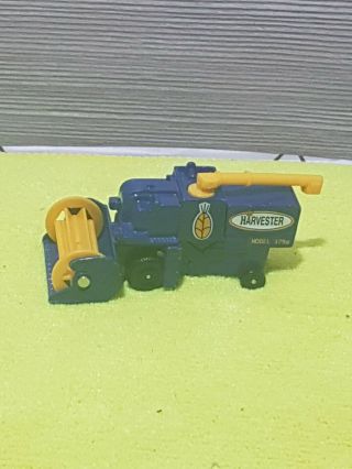 Matchbox Combine Harvester Blue - Rare Model 379a
