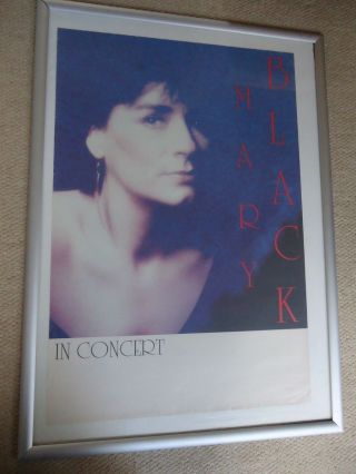 Mary Black Gig Concert Poster 1987 Vintage & Collectible & Rare
