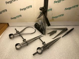 Rare Lufkin Students Tool Set 1 for Machinist Apprentices Folding Carry Case 2
