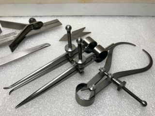 Rare Lufkin Students Tool Set 1 for Machinist Apprentices Folding Carry Case 3