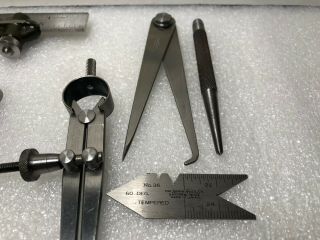 Rare Lufkin Students Tool Set 1 for Machinist Apprentices Folding Carry Case 5