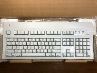Apple Extended Keyboard II ADB Factory Box Vintage Rare M0312 NOS 5