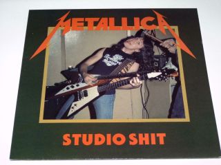 Metallica - Studio Shit - Lp White Vinyl Demos 1983 Rare Album S018