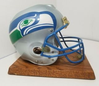 Rare Vintage Seattle Seahawks Full Size Helmet Phone Nfl Draft 80 
