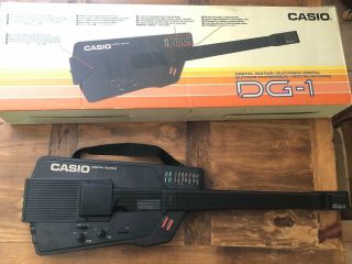 Casio Dg - 1 Guitar Synth W/ Box Rare