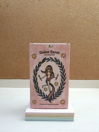Oop Rare First Edition Delos Tarot Cards,  Made In Korea