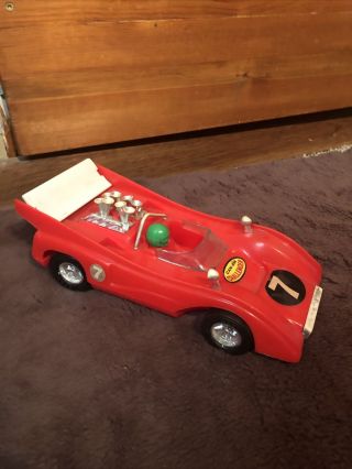 1970 Bergman Mfg Proccessed Plastic Company Can - Am Challenger (red) Car 7