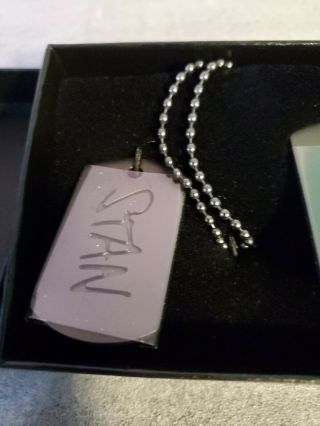 EMINEM REVIVAL LIMITED EDITION BLACK DOG TAGS - Rare Collectable 4