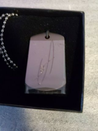 EMINEM REVIVAL LIMITED EDITION BLACK DOG TAGS - Rare Collectable 5