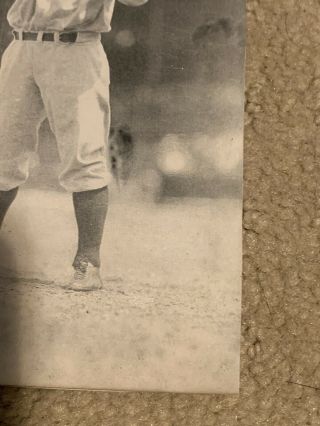 Vintage Lou Gehrig Postcard Rare Standing With Bat Yankees 5