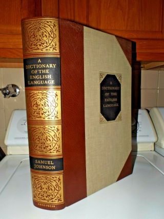 Rare,  A Dictionary Of The English Language,  Samuel Johnson,  1979 Arno Press
