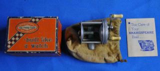 Old Vintage Shakespeare Classic Model 1972 Fishing Reel Box Instructions