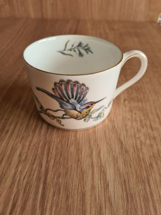 Wedgewood Hummingbird Bone China Mug Cup Rare Vintage