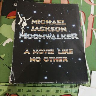 Michael Jackson Moonwalker 1988 Lorimar USA Press Kit - rare 2