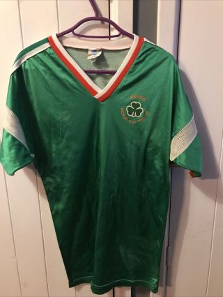 Rare O’neills Ireland 1988 World Cup 1988/90 Home Football Shirt Small S