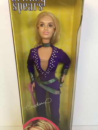 RARE 2001 Britney Spears Doll - Purple Jumpsuit Video Performance Box 2