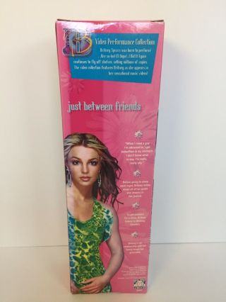 RARE 2001 Britney Spears Doll - Purple Jumpsuit Video Performance Box 5
