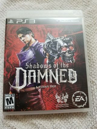 Shadows Of The Damned Sony Playstation 3,  2011 Ps3 Complete Cib Rare Game