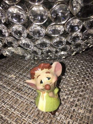 Rare 1950s Walt Disney Evan K.  Shaw Alice In Wonderland Dormouse Figurine
