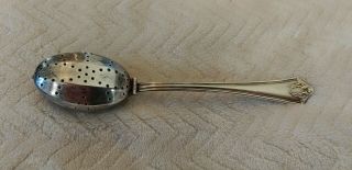 Vintage Williams A - 1 Tea Infuser - Strainer Hinged Infusion Spoon Antique