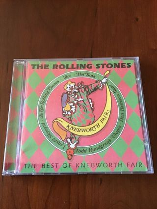 Rolling Stones “the Best Of Knebworth Fair” 1cd Rare Long Oop Moonlight Import
